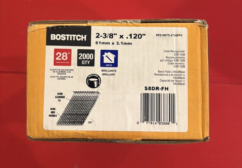 Bostitch degree 8 x - 2-3/8",