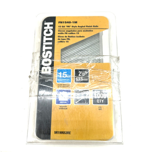 New stanley bostitch 15ga - new,
